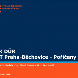 ARI: Předběžná tržní konzultace – Zpracování dokumentace pro územní řízení – vysokorychlostní trať Praha-Běchovice – Poříčany